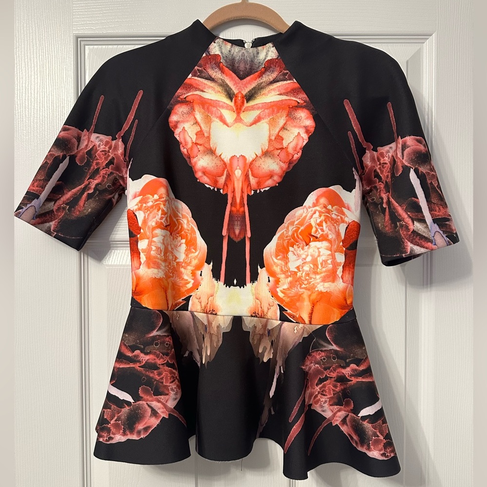 NICHOLAS PEPPUM TOP! SIZE S!